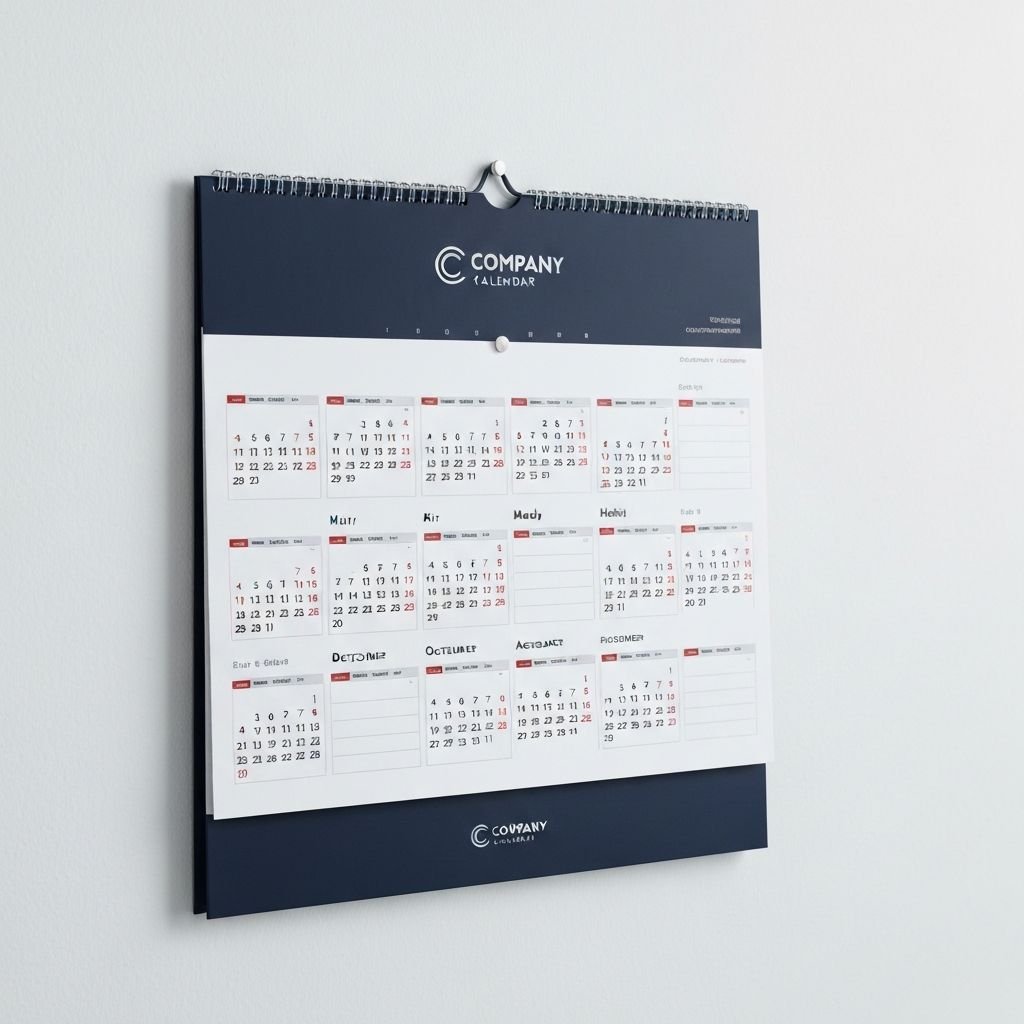 Corporate Wall Calendar