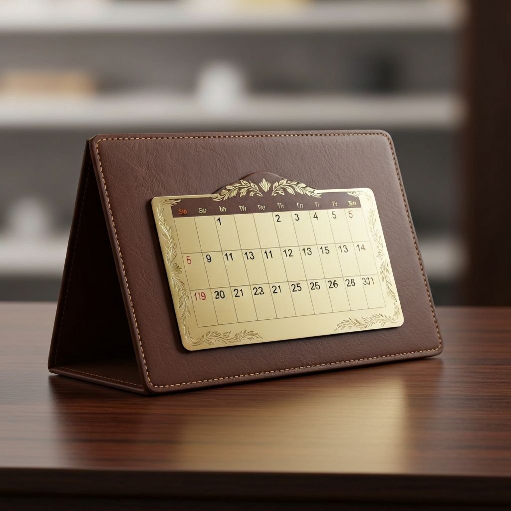 Executive Desk Calendar