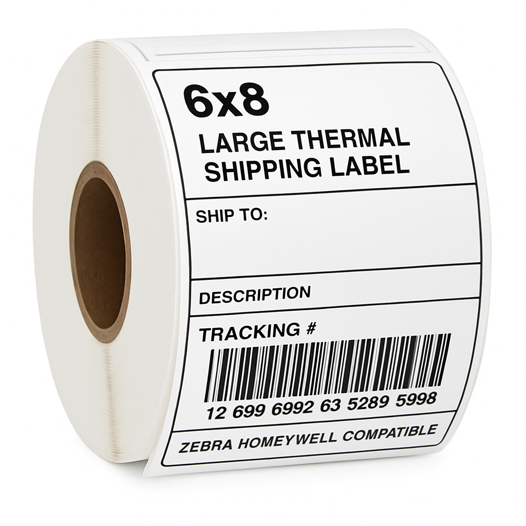 6x8 Extended Thermal Labels